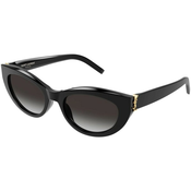 Saint Laurent SLM115 002 ONE SIZE (54) Črna/Siva