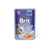 Brit Premium Cat Jelly - Salmon Fillets 24 x 85 g
