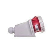 shumee Fiksna vtičnica 16A 5P 400V rdeča IP67 1152-6P