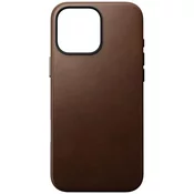 Ovitek Nomad Traditional Leather case, brown, iPhone 16 Pro Max (NM01389385)