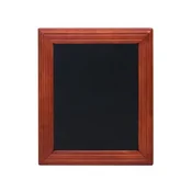 Securit UNIVERSAL stenska tabla za kredo, 30x40cm, mahagonij, lakirana