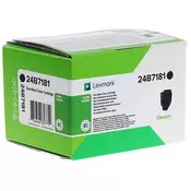 Lexmark original toner 24B7181, black, 9000str.