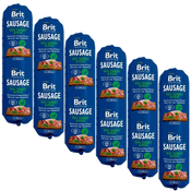 BRIT Sausage Turkey & Peas 6x800 g