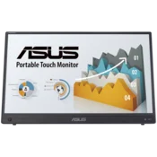 Monitor Asus 39,6 cm (15,6) MB16AHT 1920x1080 60Hz IPS 5ms Mini-HDMI 2xUSB-C Touch 10-točkovni Zvočniki  ZenScreen ergo nastavek za stojalo