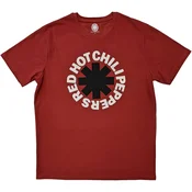 Red Hot Chili Peppers Classic Asterisk Red XL Majica