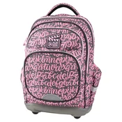 Play Ranac za devojcice Fancy Letters Superb, 42 x 34 x 21 cm, Roze