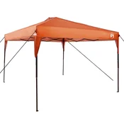 Vidaxl Nadstrešni šotor Oranžna 290 x 290 x 251 cm blago