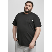 Basic pocket t-shirt made of organic cotton black