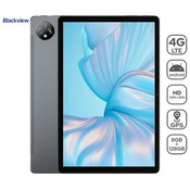Tablet 10.1 Blackview Tab 80 4G LTE Dual sim 800x1280 HD/8GB/128GB/13MP-8MP/Android 13/Gray