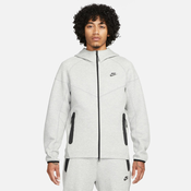 Nike M NK TCH FLC FZ WR HOODIE, muška jakna, siva FB7921