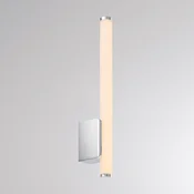 Molto Luce LED-stenna svetilka VINA UP S, krom, višina 40 cm, IP44 CCT - Kopalnica - Sodobni - Aluminij