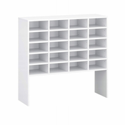 Miramarket Stojalo za čevlje omara za čevlje bela 104x100x33