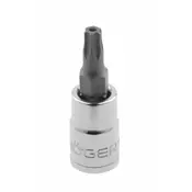 HOGERT Nasadni ključ tamper Torx 1/4 t 6