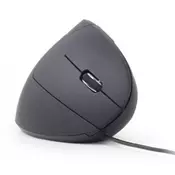 Gembird Ergonomic 6-button optical mouse, black