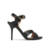 LOVE MOSCHINO Sandali JA16069G1MIA0000 Črna