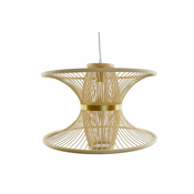 Ceiling Light DKD Home Decor Multicolour Golden Light brown Wood Bamboo Modern 46 x 46 x 34 cm