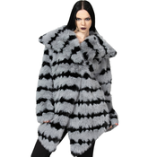 Ženski plašč KILLSTAR - Highlands Hellstorm - Black - KSRA009261