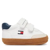 Tommy Hilfiger Mehki čeveljčki za dojenčke T0B9-35210-1755B058 Bež