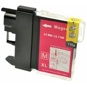 kartuša Brother LC1100HYM, magenta, alternativni