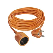 Trožilni podaljšek 10 m/1 vtičnica/PVC/230V/1,5 mm2