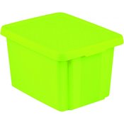 CURVER Essentials kutija za pohranu s poklopcem, zelena, 26 l