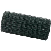 vidaXL Euro Ograja Zelena 0.4x50 m Jeklo