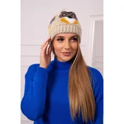 Womens cap Ofelia K349 beige