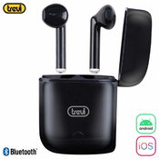 TREVI HMP 12E20 AIR mini Bluetooth 5.1 slušalke z mikrofonom, črne