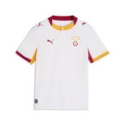 PUMA Galatasaray S.K. Third Jersey Youth, Clothing, White/Dark Cherry/Summer Sunset, 15-16Y