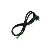 Kabel priključni H05VV-F 3x2,5mm 1,5m črn
