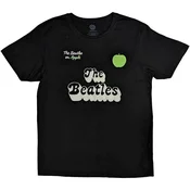 The Beatles 70s Logo & Years (Back Print) Black XL Majica