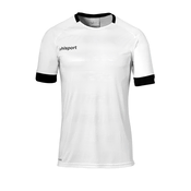 UHLSPORT Funkcionalna majica črna/bela