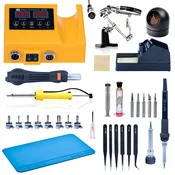 Rosfix ROSFIX SET SPAJKALNA POSTAJA OH660 – 2V1 HOT-AIR IN GROT, 660W, LED, 100–500°C | 17 DODATKOV, 230V, (5000075846)