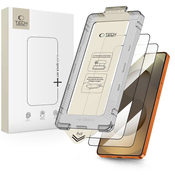 Tech-protect Quick Set 2x zaštitno staklo za Samsung Galaxy S26 Ultra, crno