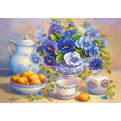 Trefl - Puzzle Hardwick: Blue Bouquet - 1 000 kosov