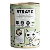 Strayz Mokra mačja hrana - piščanec in bučke - 400 g