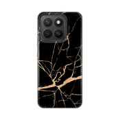 Silikonska maska za Honor X8c Print, All Black