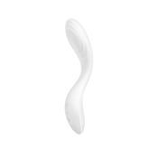 Satisfyer Rrrolling Pleasure White – silikonski vibrator za G-tocku, 22 cm