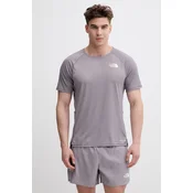 THE NORTH FACE Funkcionalna majica SUNRISER  svetlo siva / bela