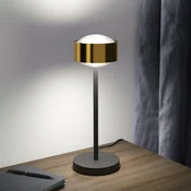 Top Light Puk! 120 očesnih LED leč za mizo mat medeninasta/črna - Dnevna soba/jedilnica - Sodobni - brušena medenina, mat črna - Kovina