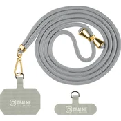 OBAL:ME NeckTag Allure Trak za telefon Svetlo siva
