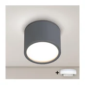 Brilagi - LED RGB prigušiva za kupatilo, ugradno spot svetlo SMOOTH 1xGX53/14W/230V Wi-Fi Tuya antracit