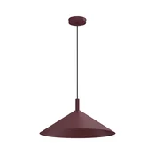 Viseči lestenec ANEGA na kablu, 1xGX53/15W/230V, premer 40 cm, burgundski