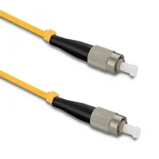 Qoltec optični patchcord FC/UPC - FC/UPC | enomodni | 9/125 | G652D | simpleks | 1 m