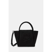 Karl Lagerfeld crossbody torbica ženska pletena K/AUTOGRAPH