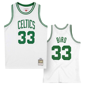 Larry Bird 33 Boston Celtic 1985-86 Mitchell & Ness Swingman Home dres