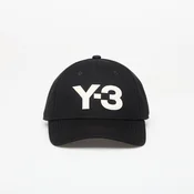Čepica Y-3 Logo Cap Black/ White M