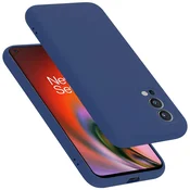 Cadorabo Ohišje je združljivo z OnePlus Nord 2 5G in tekoča modra - Zaščitni ovitek iz prožnega silikona TPU, (20860592)