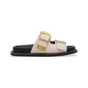Steve Madden za ženske. SM19000133 Sandali Arch-E v bež barvi (40), Ravna stran, Ni, Priložnostno