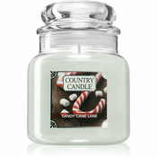 Country Candle Candy Cane Lane dišeča sveča 453 g